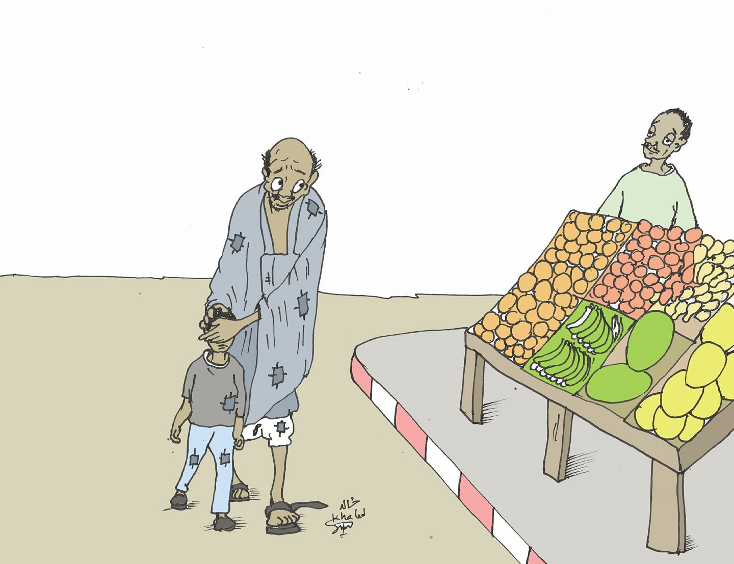 من مظاهر الفقر!!