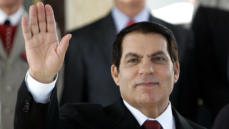 الرئيس التونسي الأسبق زين العابدين بن علي