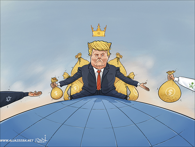 كاريكاتير: تمويل خليجي