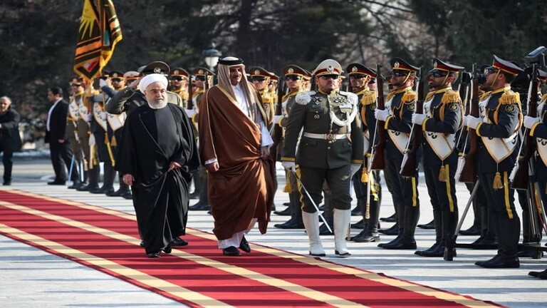 أمیر قطر يصل طهران للقاء خامنئي وروحاني