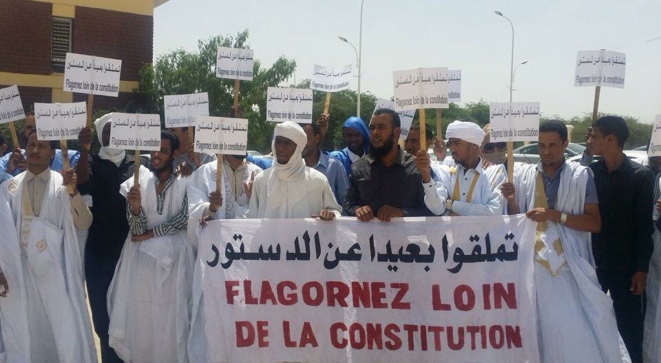 أمن نواذيبو يستمر في توقيف نشطاء ضد التعديلات الدستورية