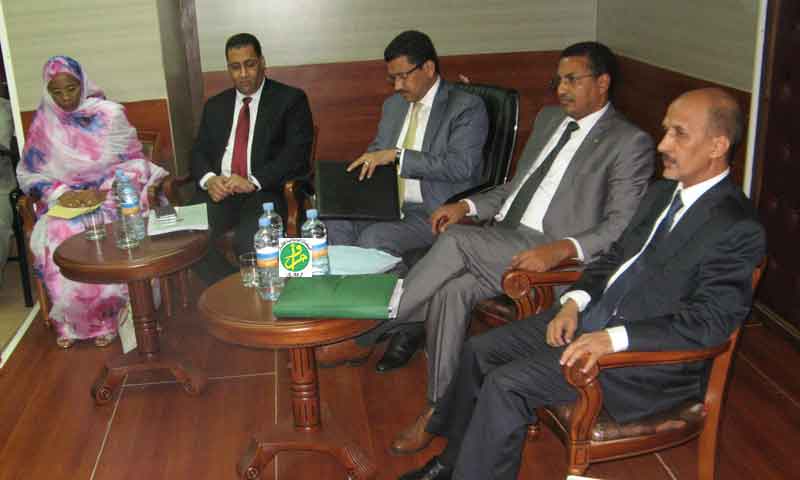 وزراء المؤتمر الصحفي
