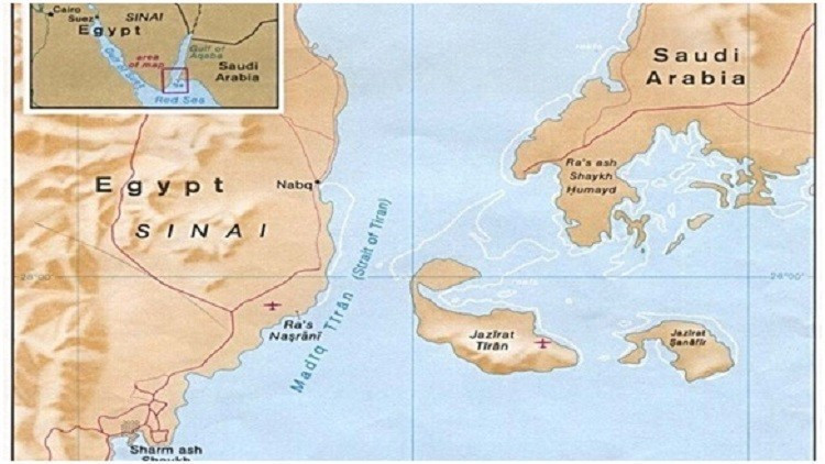 جزيرتا تيران وصنافير