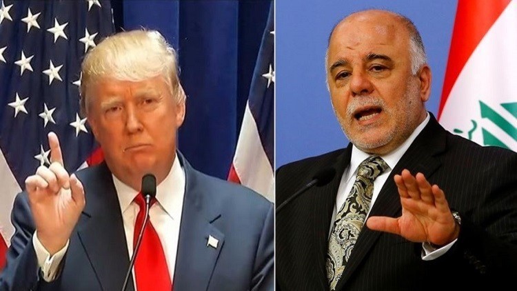ترامب والعبادي