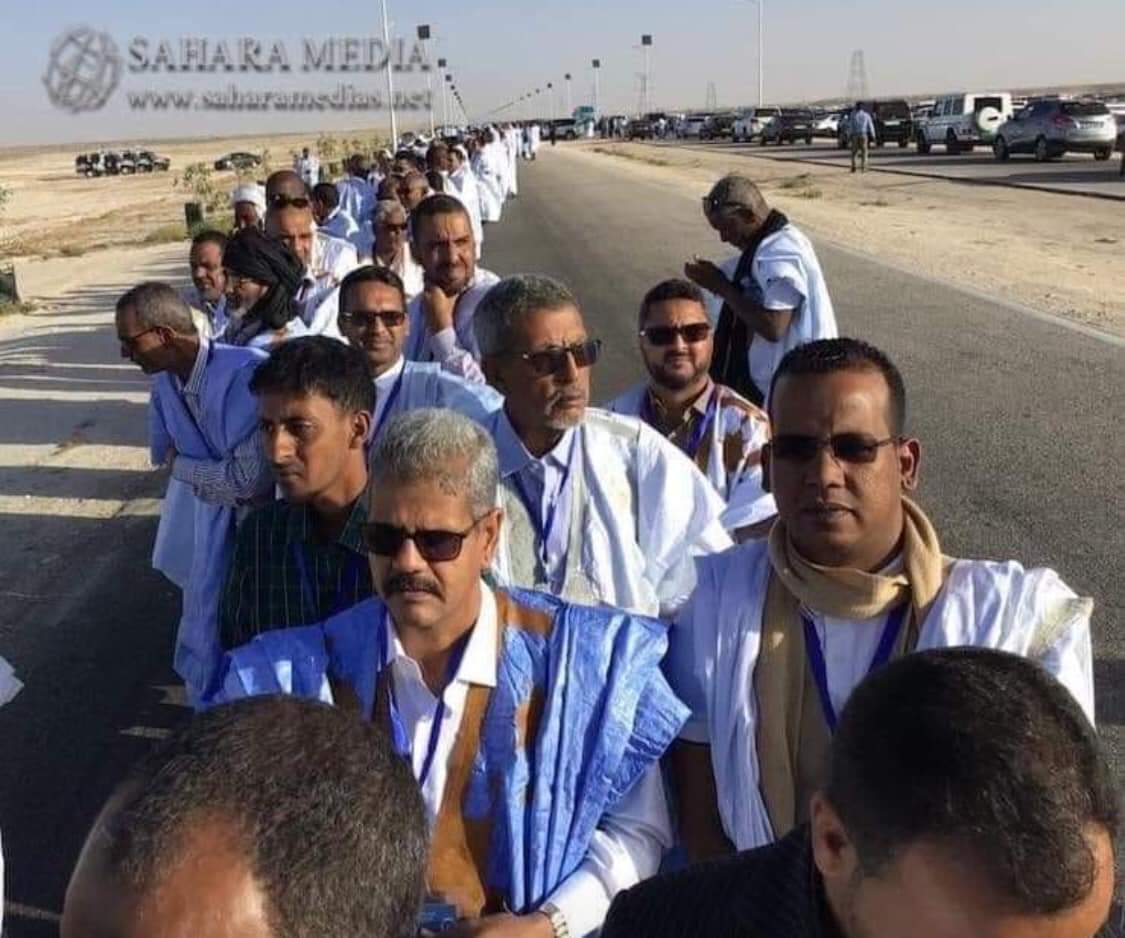 صفوف في اتجاهها نحو مؤتمر الحزب (صحرا ميديا)