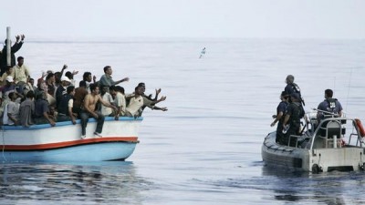 خفر السواحل الجزائري يعتقل 62 مهاجرا غير شرعي