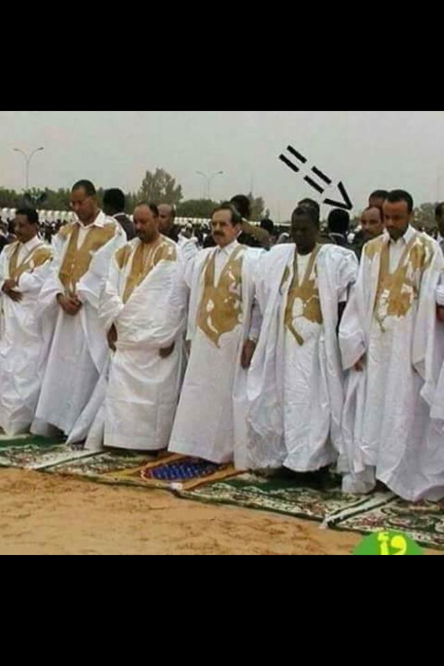 معاوية ولد الطايع الشيخ العافية ولد محمد خونه سيد محمد ولد ببكر محمد الأمين ولد اكيك وبعض الورزاء