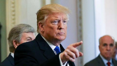الرئيس الأمريكي دونالد ترامب