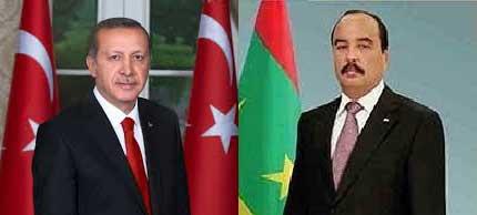 ولد عبد العزيز يهنئ أردوغان على إعادة انتخابه في تركيا