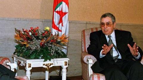 رئيس مجلس الأمة الجزائري عبد القادر بن صالح