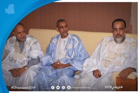 إمام مسجد شجرة الأنبياء المعارض يزور ولد الغزواني (صور)