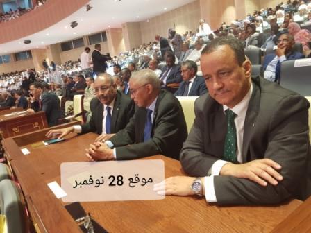 وزراء الداخلية والدفاع والخارجية في حديث جانبي لايشارك فيه وزير الخارجية