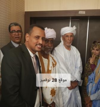 ولد هيدالة أمام بوابة القصر قبيل السماح له بالدخول
