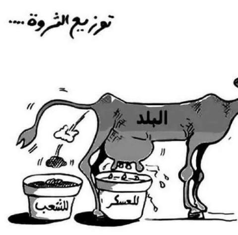 توزيع الثروة في اغلب البلدان العربية!!