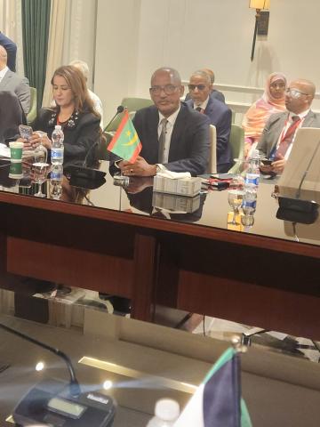 مشاركة حزب الإصلاح في مؤتمر اللقاء الإقليمي حول المتغيرات العالمية بدولة ليبيا