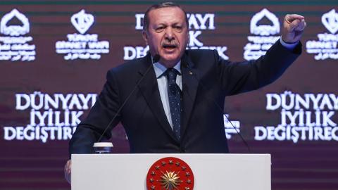 الرئيس التركي رجب طيب أردوغان