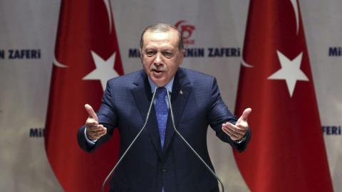 الرئيس التركي رجب طيب أردوغان
