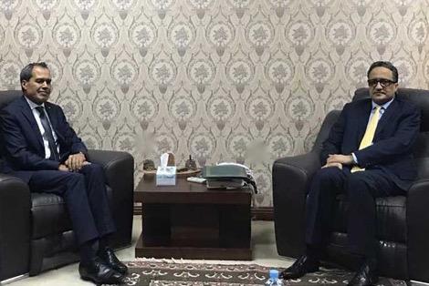 أول ظهور رسمي لسفير المغرب الجديد في موريتانيا (صورة)