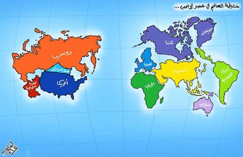 خارطة العالم في عصر ترامب…