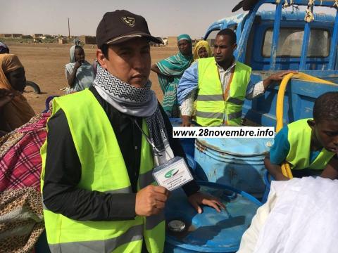 حملة لسقاية الاحياء المتضررة من العطش في تمبدغة (صور)