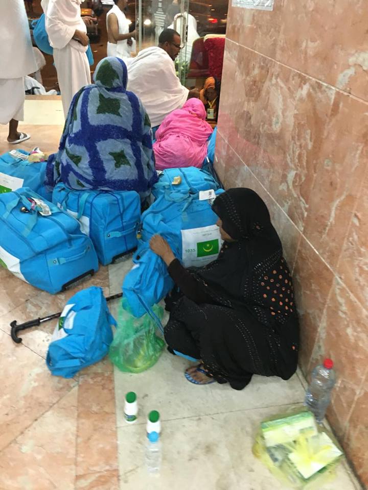 صورمقززة من معناة الفوج الثالث من الحجيج في مكة